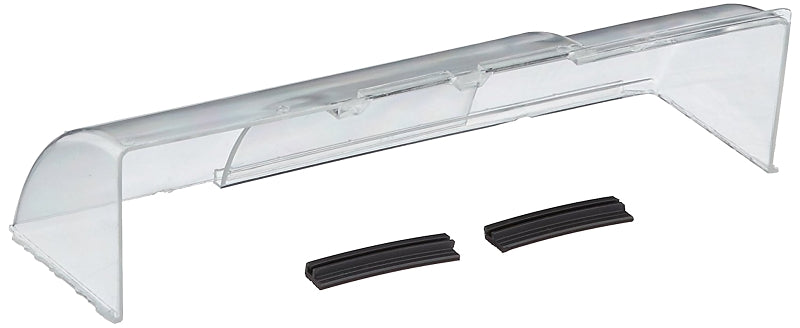 IMPERIAL Dundas Jafine AD96ZW Air Deflector, 14 in L, 8 to 14 in W, Plastic, Clear PLUMBING, HEATING & VENTILATION IMPERIAL