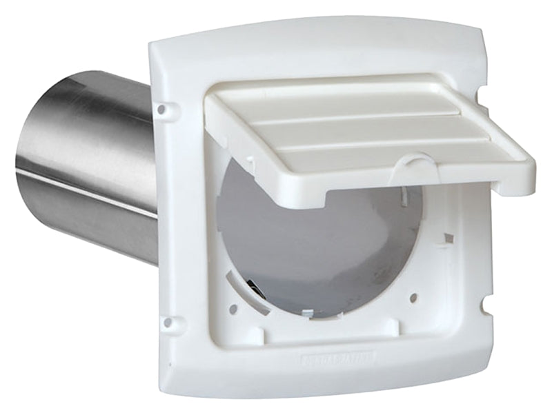 IMPERIAL Dundas Jafine EzAccess BHLH4WZW Exhaust Hood, 6-1/8 in W Hood, 0.85 in D Hood, 7 in H Hood, 4 in Duct, White Hood