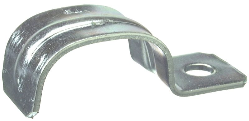 HALEX Halex 26210 Service Entrance 1-Hole Cable Strap, 12/2 to 14/2 AWG, Steel, Galvanized, 10/BAG ELECTRICAL HALEX