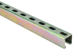 SUPERSTRUT SuperStrut ZA1200HS 4 Conduit Strut Channel, Steel, Gold, Galvanized ELECTRICAL SUPERSTRUT