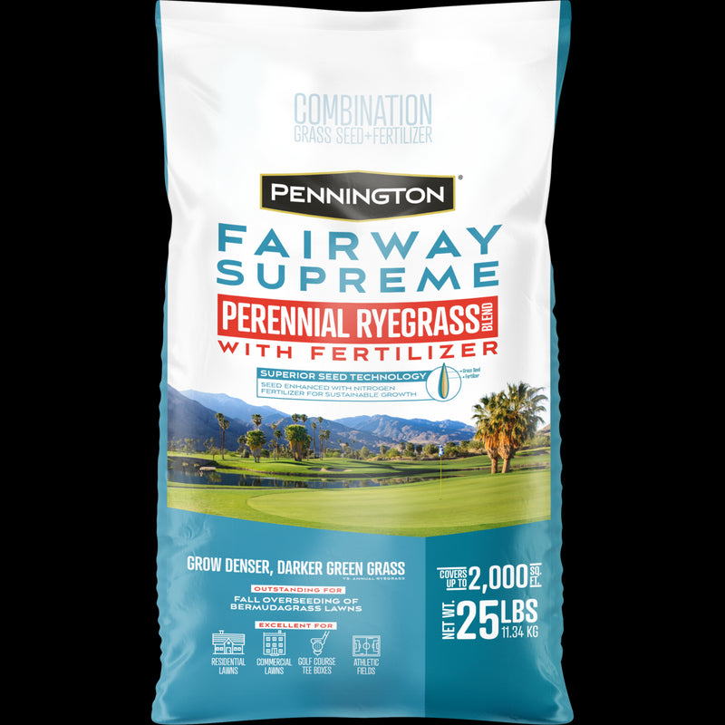 PENNINGTON Pennington Fairway Supreme Series 100534854 Grass Seed, 25 lb Bag LAWN & GARDEN PENNINGTON   