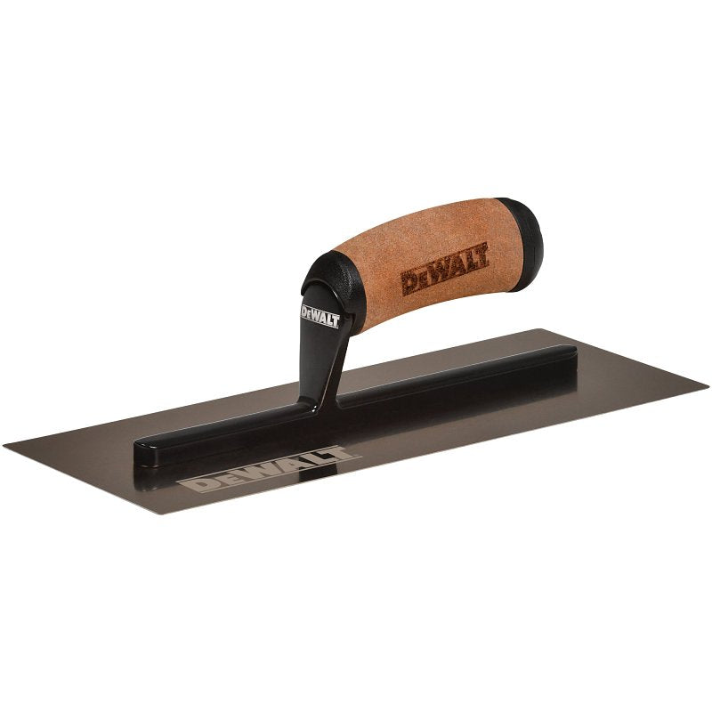 LEVEL 5 TOOLS LLC DEWALT DXTT-2-961 Finishing Trowel, 4-3/4 in W Blade, 12 in L Blade, Stainless Steel Blade, Ergonomic Handle