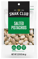 SNAK CLUB Snak Club CSU29110 Pistachios, 2.25 oz HOUSEWARES SNAK CLUB