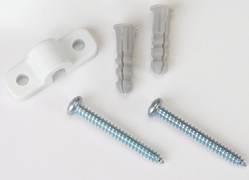 CLOSETMAID ClosetMaid 7561 Shelf Clip, Metal, White, Wall Mounting HARDWARE & FARM SUPPLIES CLOSETMAID