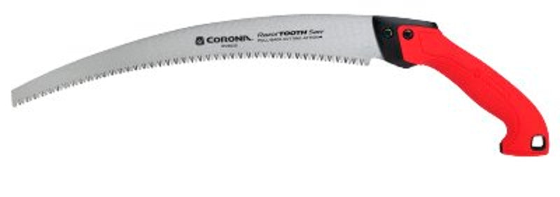CORONA Corona RS16020 Curved Pruning Saw, 14 in Blade, SK5 Steel Blade, 6 TPI, Rubber Handle, Non-Slip Handle LAWN & GARDEN CORONA