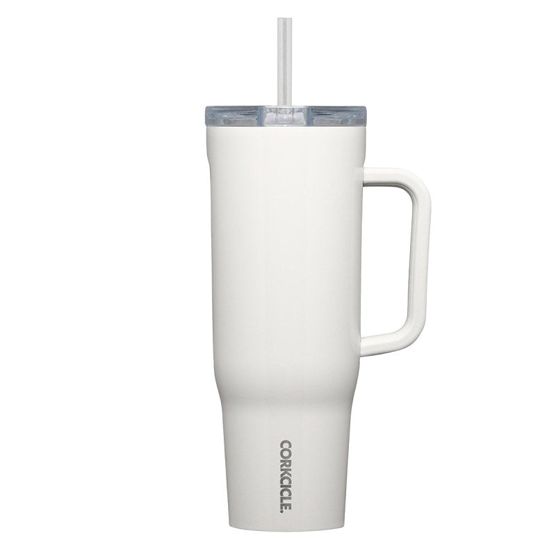 CORKCICLE Corkcicle 2240GOM Tumbler, 40 oz, Sip Plus Straw Lid, Steel, Oat Milk, Insulated HOUSEWARES CORKCICLE