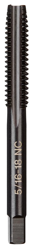 MILWAUKEE Milwaukee 49-57-5142 Straight Flute Plug Tap, 5/16-18 Thread, Coarse Thread, HCS