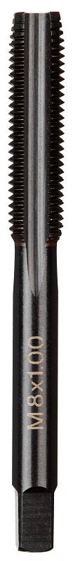MILWAUKEE Milwaukee 49-57-5145 Straight Flute Plug Tap, M8x1 Thread, HCS TOOLS MILWAUKEE