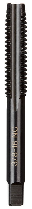 MILWAUKEE Milwaukee 49-57-5148 Straight Flute Plug Tap, 3/8-16 Thread, Coarse Thread, HCS