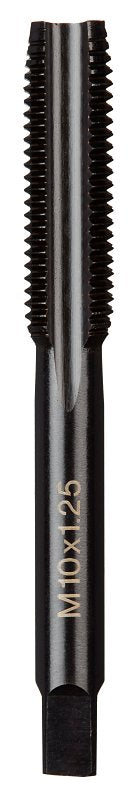 MILWAUKEE Milwaukee 49-57-5153 Straight Flute Plug Tap, M10x1.25 Thread, Coarse Thread, 31.75 mm L Thread, 4-Flute, HCS
