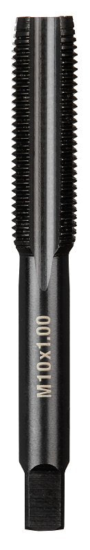 MILWAUKEE Milwaukee 49-57-5154 Straight Flute Plug Tap, M10x1 Thread, Fine Thread, 31.75 mm L Thread, 4-Flute, HCS