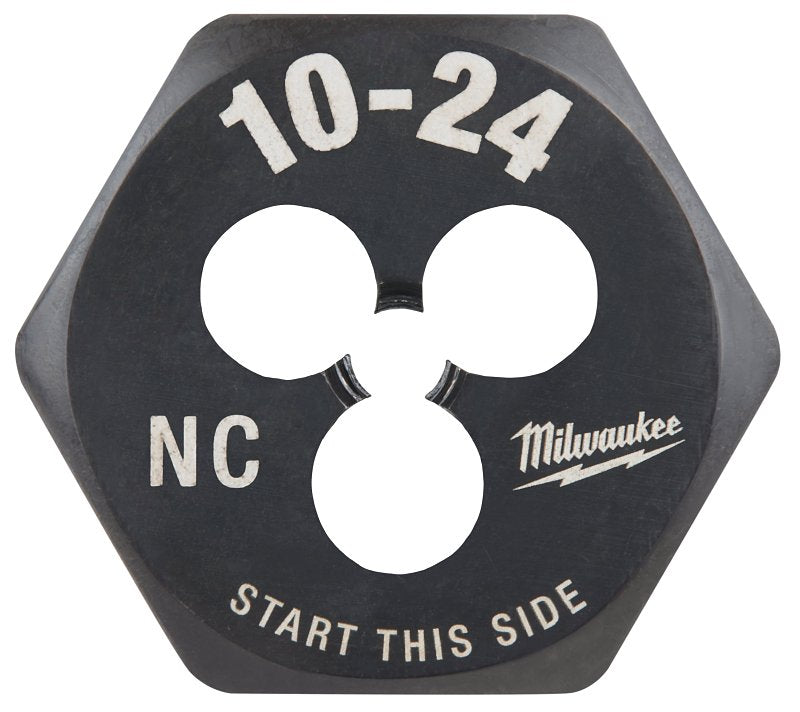 MILWAUKEE Milwaukee 49-57-5325 Threading Die, 10-24 Thread, NC Thread, HCS