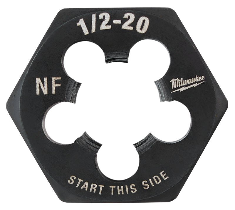 MILWAUKEE Milwaukee 49-57-5362 Threading Die, 1/2-20 Thread, Fine Thread, HCS