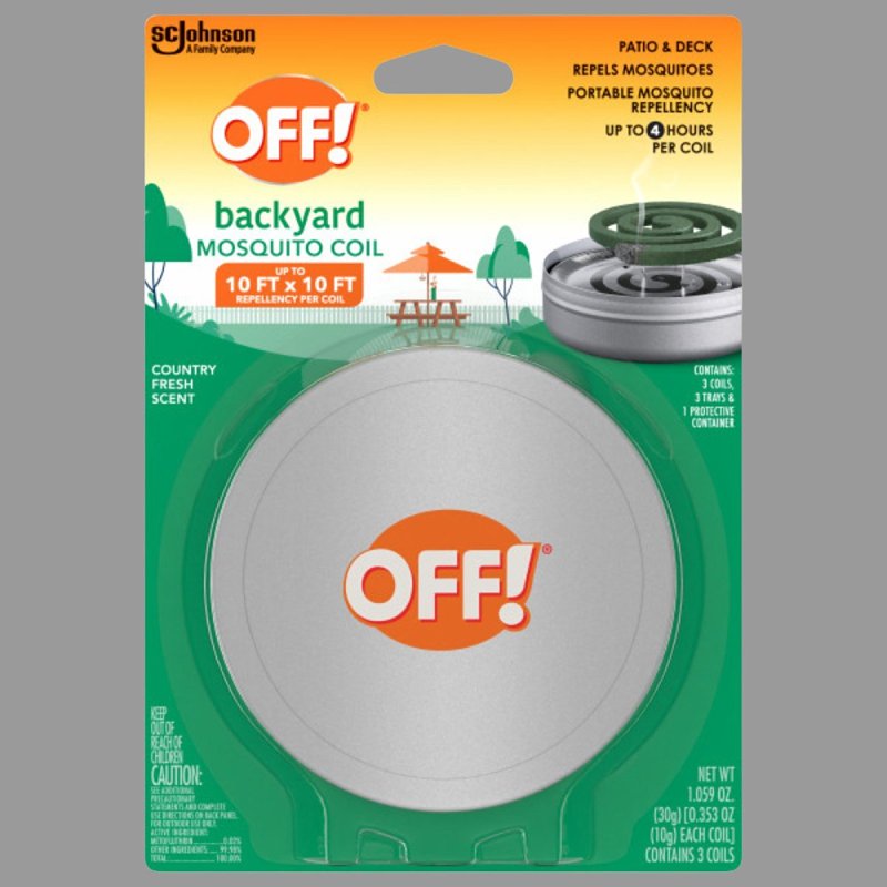 OFF SC Johnson OFF 75204 Mosquito Coil Starter, Solid