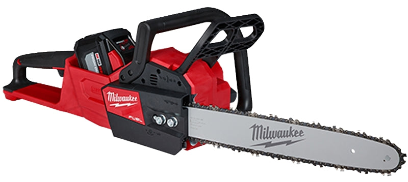 MILWAUKEE Milwaukee 2727-21HD Chainsaw Kit, Battery Included, 12 Ah, 18 V, Lithium-Ion, 6 in Cutting Capacity, 16 in L Bar OUTDOOR LIVING & POWER EQUIPMENT MILWAUKEE   