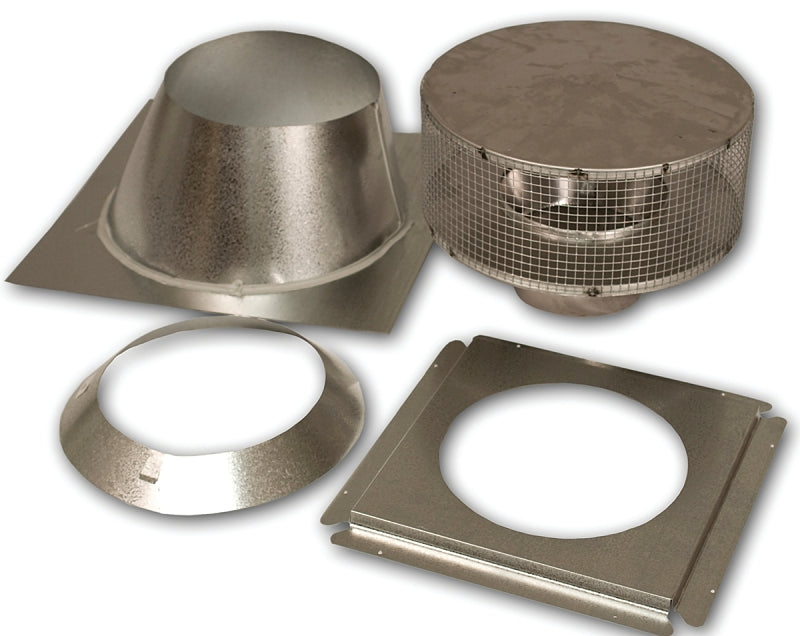 FMI PRODUCTS FMI CP-8DM Chimney Vent Kit, For: 8 in ID, 12-3/8 in OD, 1700 deg pipe PLUMBING, HEATING & VENTILATION FMI PRODUCTS