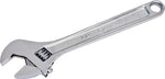CRESCENT Crescent AC210VS Adjustable Wrench, 10 in OAL, 1.313 in Jaw, Steel, Chrome-Plated, Non-Cushion Grip Handle TOOLS CRESCENT