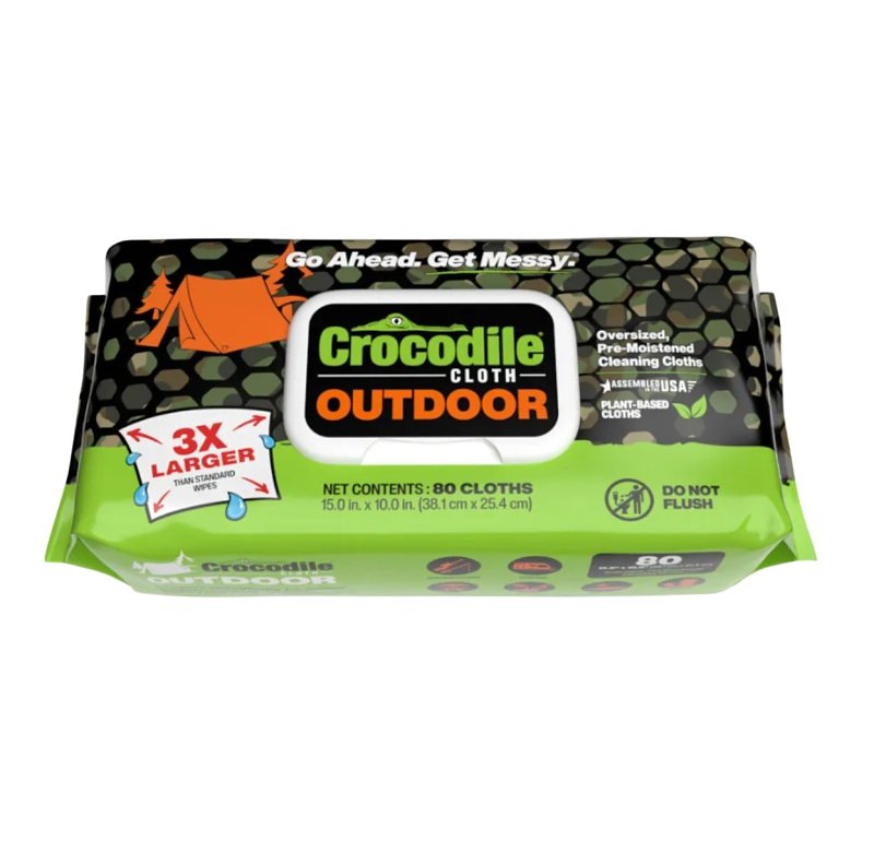CROCODILE CLOTH Crocodile Cloth Consumer 6610 Outdoor Cleaning Cloth, 15 in L, 10 in W