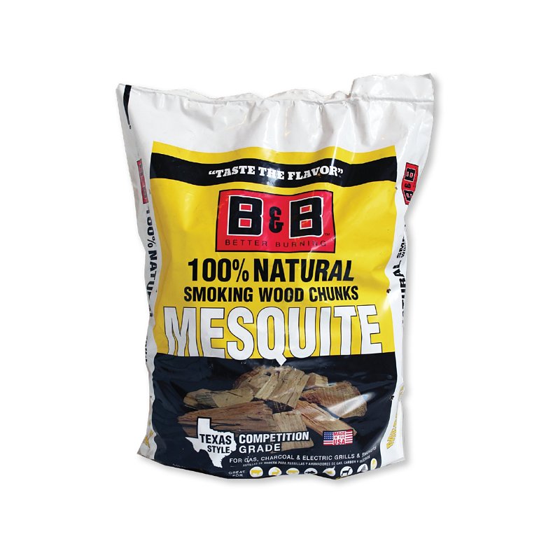 B&B / COWBOY CHARCOAL B & B Charcoal 00130 Series Smoking Chunk, Mesquite, Wood, 549 cu-in OUTDOOR LIVING & POWER EQUIPMENT B&B / COWBOY CHARCOAL