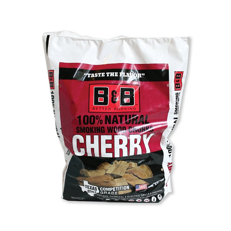B&B / COWBOY CHARCOAL B & B Charcoal 00142 Series Smoking Chunk, Cherry, Wood, 549 cu-in OUTDOOR LIVING & POWER EQUIPMENT B&B / COWBOY CHARCOAL
