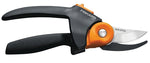 FISKARS Fiskars 391041-1001 Pruner, 3/4 in Cutting Capacity, Steel Blade, Bypass Blade, Rolling Handle LAWN & GARDEN FISKARS
