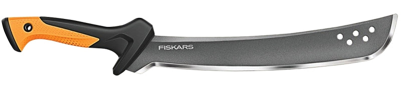 FISKARS Fiskars 385091-1001 Clearing, 24 in OAL, 15 in L x 8 in W Blade, Steel Blade, Curved Blade, Nylon Handle LAWN & GARDEN FISKARS