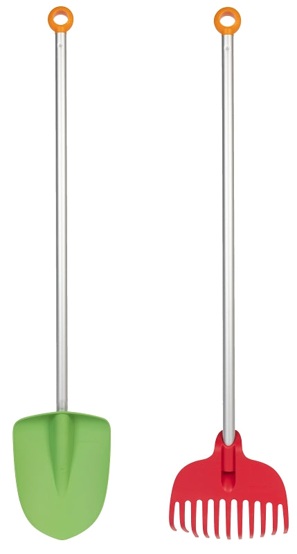 FISKARS Fiskars 375400-1001 Kid's Essential Landscaping Set, 2-Piece LAWN & GARDEN FISKARS