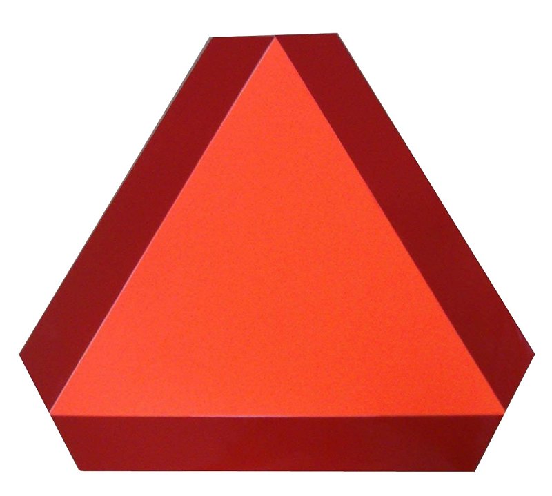 SMV INDUSTRIES SMV Industries 2CH Slow Moving Emblem, 12 x 12 x 12 in Dimensions