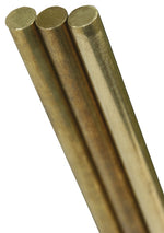 K & S ENGINEERING K & S 1166 Decorative Metal Rod, 5/16 in Dia, 36 in L, 260 Brass, 260 Grade HARDWARE & FARM SUPPLIES K & S ENGINEERING
