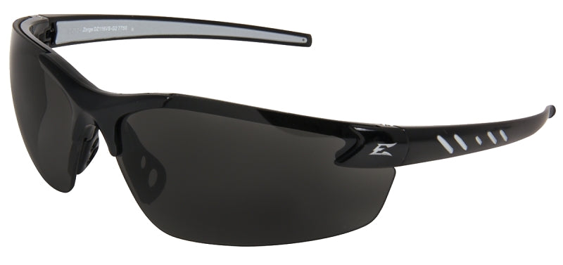 EDGE Edge DZ116VS-G2 Safety Glasses, Smoke Lens, Black Frame, Vapor Shield Anti-Fog Lens, Nylon Frame, UV Protection: Yes