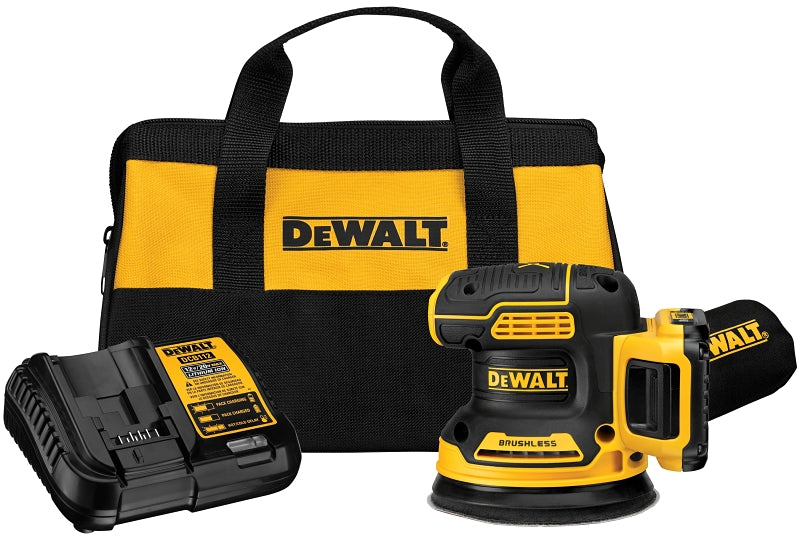 DEWALT DEWALT XR Series DCW210D1 Random Orbit Sander, Battery Included, 20 V, 2 Ah