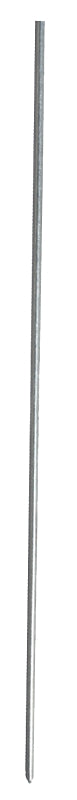 PARKER MCCRORY MFG. Parmak 705 Rod Post, 48 in OAH, Fiberglass, Gray