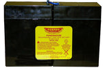 PARKER MCCRORY MFG. Parmak 902 Gel Battery, Black, For: MAG 12 Solar Powered Fencer