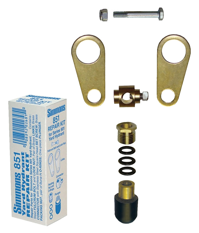SIMMONS Simmons 851 Yard Hydrant Repair Kit, Brass/Stainless Steel, For: 900 Series Yard Hydrant PLUMBING, HEATING & VENTILATION SIMMONS