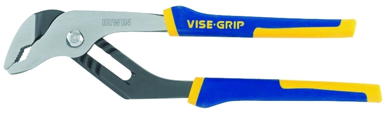 IRWIN Irwin 2078510 Groove Joint Plier, 10 in OAL, 2 in Jaw Opening, Blue/Yellow Handle, Cushion-Grip Handle