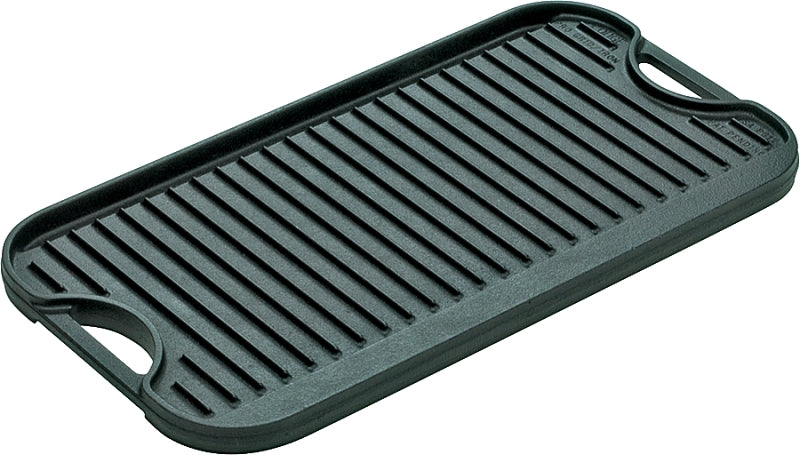 LODGE MFG Lodge Pro-Grid LPGI3 Griddle, Iron, Black