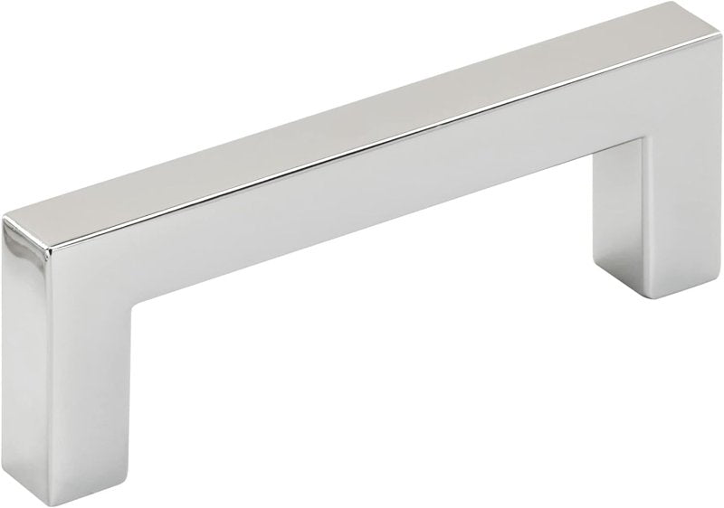 AMEROCK Amerock Monument Series BP3657826 Cabinet Pull, 3-3/8 in L Handle, 3/8 in H Handle, 1-3/16 in Projection, Aluminum HARDWARE & FARM SUPPLIES AMEROCK