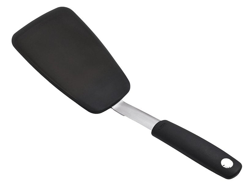 OXO INTERNATIONAL Good Grips 1071534 Flexible Turner, 3-1/4 in W Blade, Silicone Blade