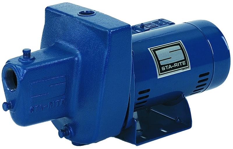 STA-RITE Sta-Rite FSNDH Jet Pump, 12.2/6.1 A, 115/230 V, 0.75 hp, 1-1/4 in Suction, 1 in Discharge Connection, Iron PLUMBING, HEATING & VENTILATION STA-RITE