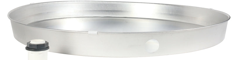 CAMCO USA Camco USA 20830 Recyclable Drain Pan, Aluminum, For: Gas or Electric Water Heaters, 24 in ID x 2-1/4 in D PLUMBING, HEATING & VENTILATION CAMCO USA