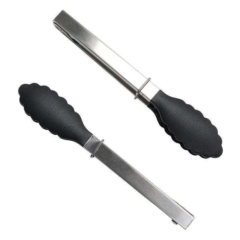 CHEF CRAFT Chef Craft 22098 Mini Tongs, 7 in L, Nylon, Dishwasher Safe: Yes
