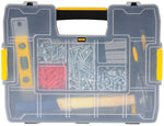 STANLEY STANLEY STST14022 Tool Storage Organizer, 14-3/4 in L, 11-1/2 in W, 2-3/4 in H, 14-Compartment, 14-Drawer, Plastic TOOLS STANLEY