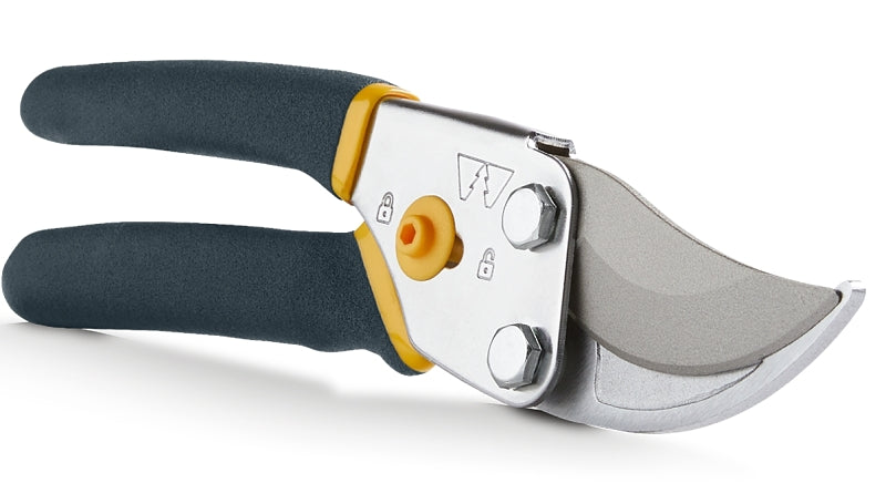 WOODLAND TOOLS CO Woodland Tools Co 05-2001-100 Regular Duty Pruner, 5/8 in Cutting Capacity, Steel Blade, Bypass Blade, 9 in OAL