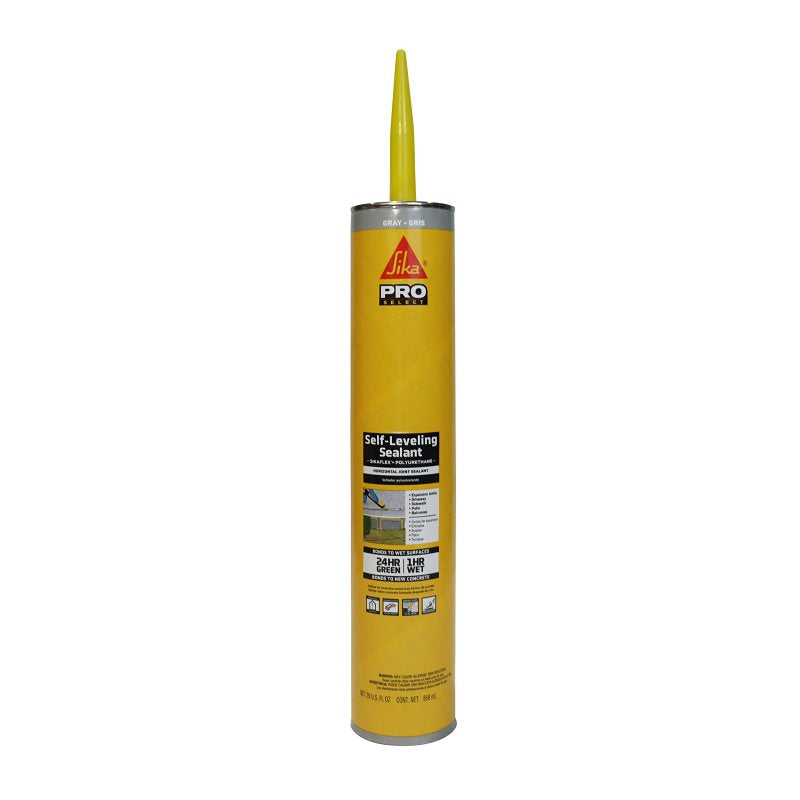 SIKAFLEX Sika SIKAFLEX PRO SELECT Series 515302 Self-Leveling Sealant, Gray, 3 to 5 days Curing, 40 to 100 deg F, 29 fl-oz