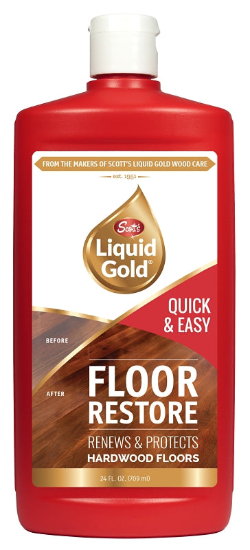 NAKOMA PRODUCTS Scott's Liquid Gold 30019 Floor Restore, 24 oz, Liquid, Acrylic, Milky CLEANING & JANITORIAL SUPPLIES NAKOMA PRODUCTS   