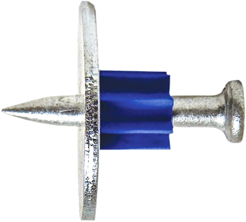 BLUE POINT FASTENING Blue Point Fasteners PDW25-32F10 Drive Pin with Metal Round Washer, 0.14 in Dia Shank, 1-1/4 in L