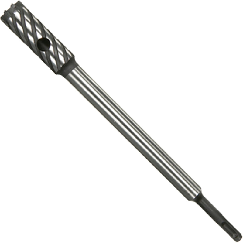 BOSCH Bosch RC2168 Drill Bit, 1-1/8 in Dia, 12 in OAL, Spiral Flute, 3/8 in Dia Shank, SDS-Plus Shank