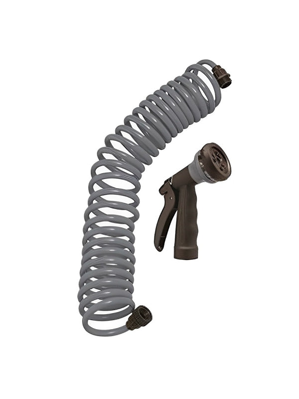 ORBIT IRRIGATION PRODUCTS Orbit 26382 Garden Hose, 25 ft L, Polyurethane, Gray HOUSEWARES ORBIT IRRIGATION PRODUCTS