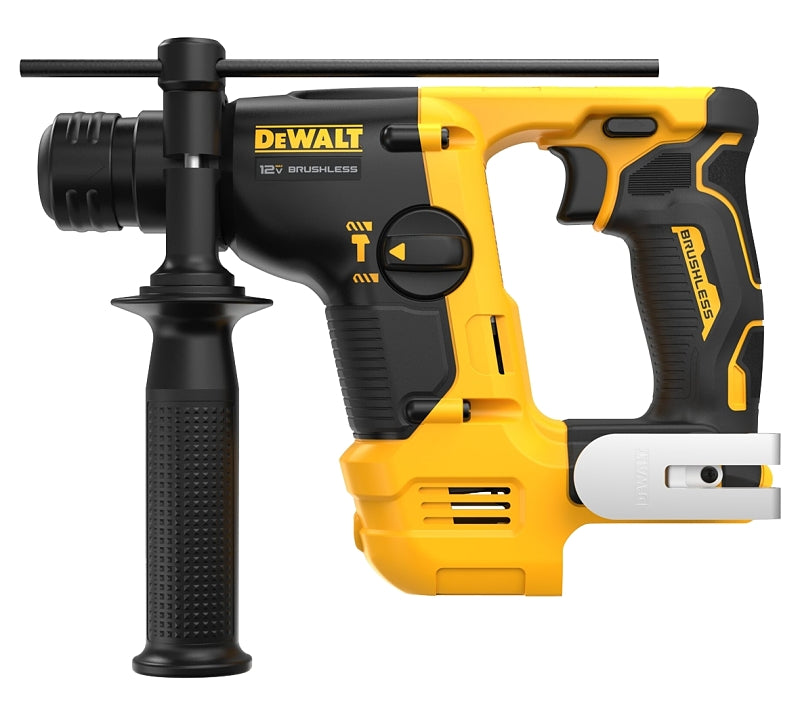 DEWALT DEWALT XTREME Series DCH072B Brushless Rotary Hammer, Tool Only, 12 V, 9/16 in Chuck, SDS Plus Chuck, 0 to 4280 bpm
