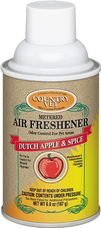COUNTRY VET Country Vet 334701CVCA Air Freshener, 6.6 oz Can, Dutch Apple and Spice HARDWARE & FARM SUPPLIES COUNTRY VET